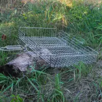 Решетка-гриль из нержавеющей стали 43×33 см с высокими бортами