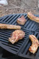 Rebernia Charcoal Grill with Rotating Grates, 70 cm