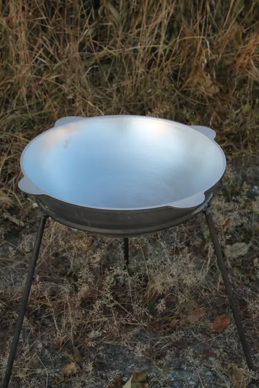 Алюмінієвий казан з алюмінієвою кришкою 4 л