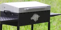 Гравіювання з нержавіючої сталі для мангала, на один бік