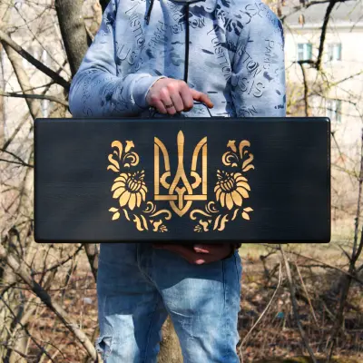 Набір шампурів «Сімейний» на 6 осіб у дерев’яному кейсі