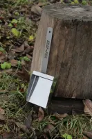 Совок для вугілля та золи з нержавіючої сталі 14×12 см