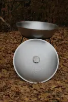 Алюмінієвий казан з алюмінієвою кришкою 4 л