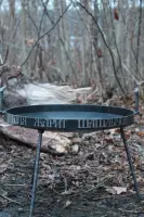 Raised stainless steel decoration for 40 cm disk-pan lid