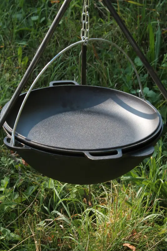 Cast-Iron Tatar Kazan 8 L Without Lid