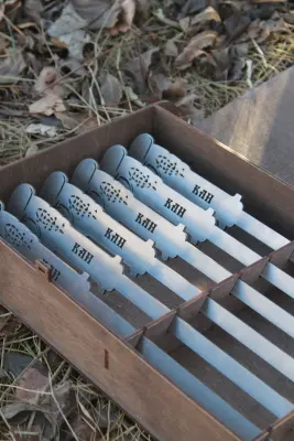 Шампур Преміум із нержавіючої сталі 14×2 мм із декоративною ручкою