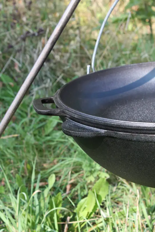 Cast-Iron Tatar Kazan 8 L Without Lid