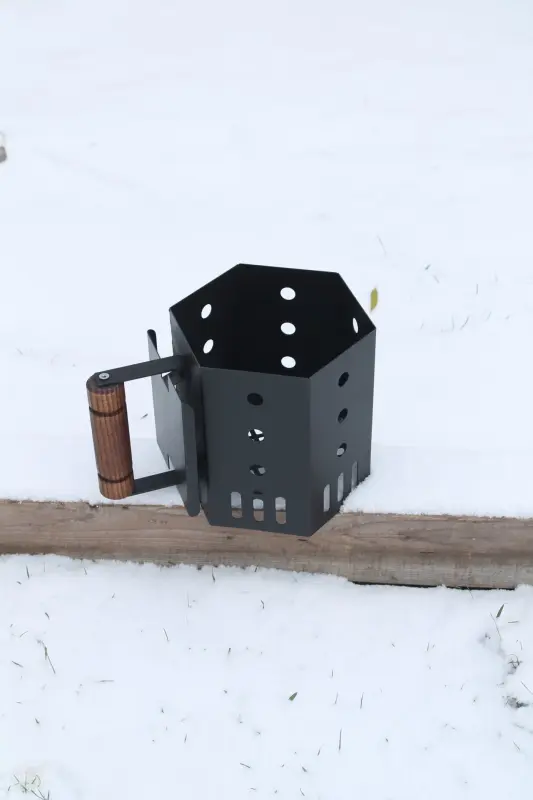 Стартер для розжига угля малый, сталь 1 мм, 20 × 17,5 см