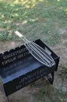 Решётка-гриль для рыбы 36×13×3 см, длина 66 см