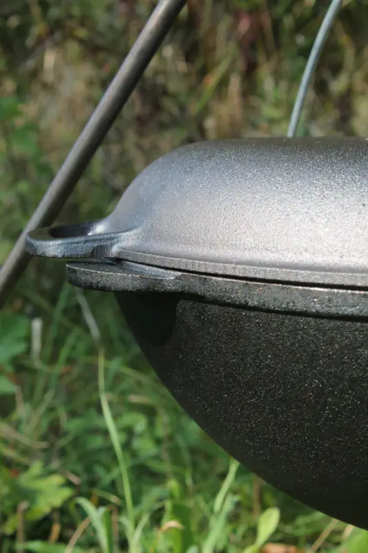 Cast-Iron Tatar Kazan 8 L Without Lid