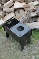 Сталева підставка для казана на мангал 30×32 см