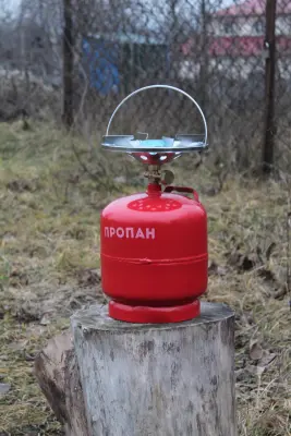 Газовий туристичний примус із балоном 8 л