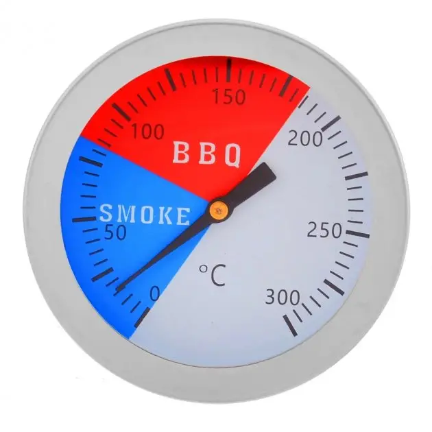 Аналоговый термометр для коптильни 0–300 °C