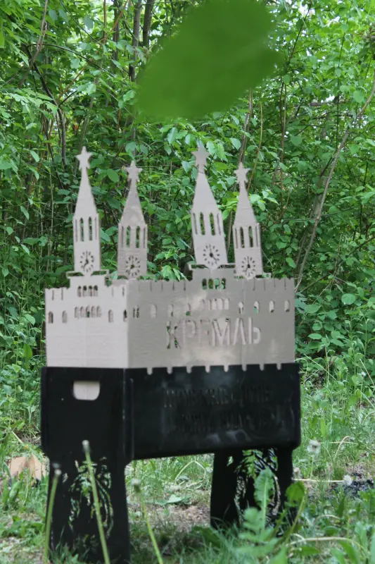 Розбірний мангал на 6 шампурів зі сталі 3 мм