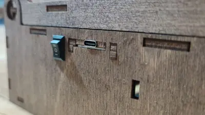 Вбудований акумулятор для наливатора 2000 мА·год, USB Type-C
