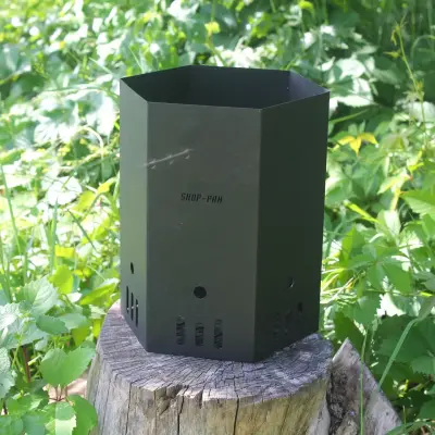 Стартер для розпалювання вугілля Big 30×22 см, сталь 1 мм