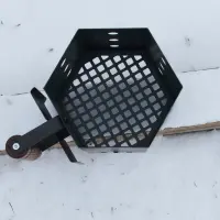 Стартер для розжига угля малый, сталь 1 мм, 20 × 17,5 см