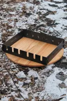 Автоматична шашличниця SHOP-PAN на ніжках для 6 шампурів, 27–46 см
