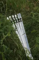 Шампур для люля-кебабу AISI 430, 650×20×2,5 мм, металева ручка