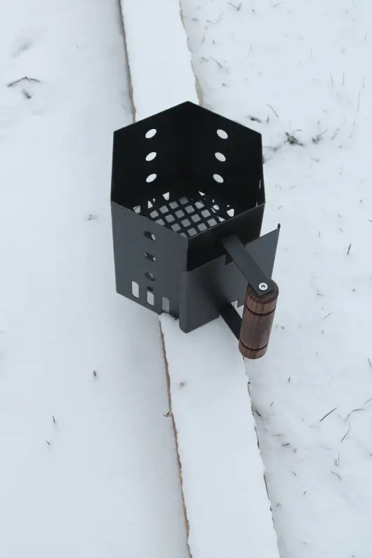 Стартер для розжига угля малый, сталь 1 мм, 20 × 17,5 см