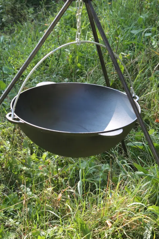 Cast-Iron Tatar Kazan 8 L Without Lid