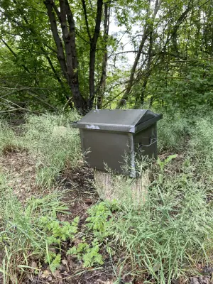 Коптильня гарячого копчення мала, сталь 2 мм, 3–4 кг