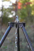 Detachable Cauldron Tripod, 12 mm Steel Rod