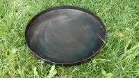 Дискова сковорода для багаття 50 см із підвіскою 40 см, цільні ніжки