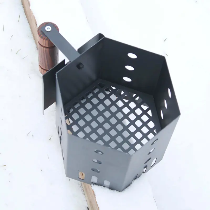Стартер для розжига угля малый, сталь 1 мм, 20 × 17,5 см