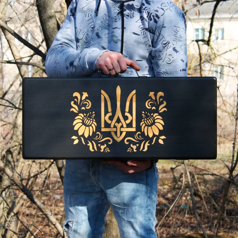 Набір шампурів «Сімейний» на 6 осіб у дерев’яному кейсі