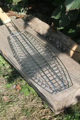 Решітка-гриль для риби 36×13×3 см, довжина 66 см