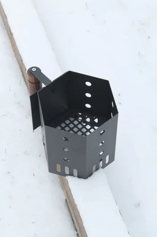 Стартер для розжига угля малый, сталь 1 мм, 20 × 17,5 см