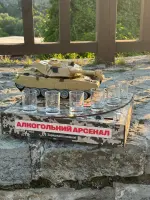 Автоматичний наливатор «Танк 1» на 4 чарки