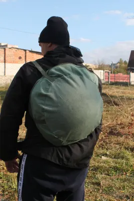 Брезентовий чохол для татарського та азійського казана 8 л