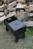 Сталева підставка для казана на мангал 30×32 см