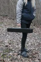 Набір для гриля «Карпатський» у дерев’яному кейсі з 6 шампурами та мангалом-рамкою