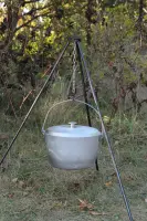 Detachable Cauldron Tripod, 12 mm Steel Rod
