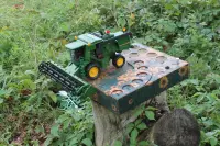 Автоматичний наливатор-комбайн у стилі John Deere із пшеничною жаткою на 5 чарок
