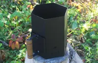 Малый стальной стартер для розжига угля 20 × 17,5 см