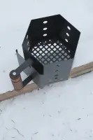 Стартер для розжига угля малый, сталь 1 мм, 20 × 17,5 см