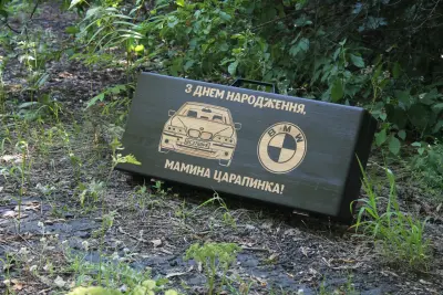 Коробка-кейс для 6 шампурів із дерев’яними ручками, 650×240×70 мм