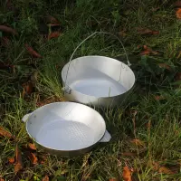Aluminum Cauldron with Frying-Pan Lid, 5 L