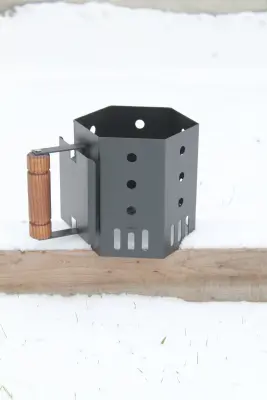 Стартер для розпалювання вугілля малий, сталь 1 мм, 20 × 17,5 см