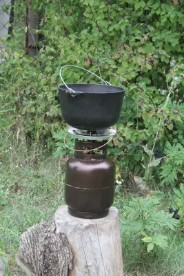 Туристичний газовий примус із балоном 3 л