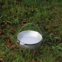 Aluminum Cauldron with Frying-Pan Lid, 5 L