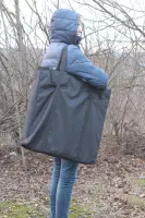 Чохол для розкладного столу з тканини оксфорд, чорний