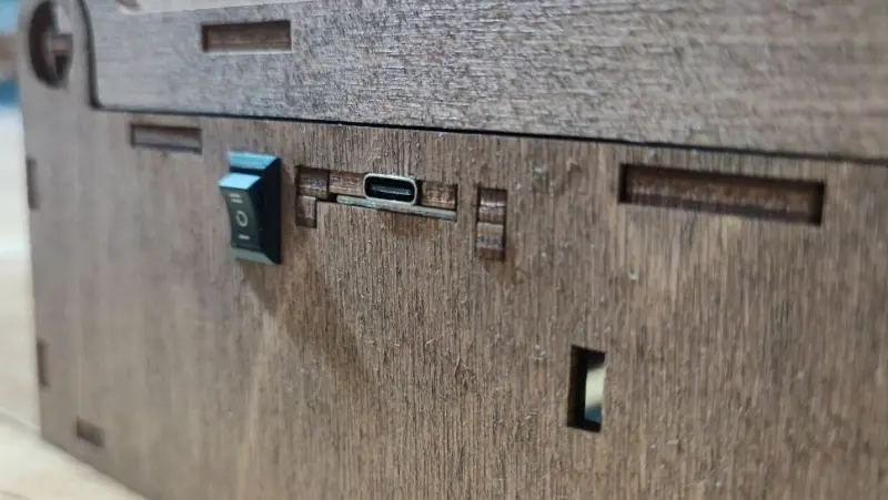 Вбудований акумулятор для наливатора 2000 мА·год, USB Type-C