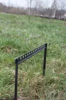 Portable Steel Skewer Frame Grill, 50 cm