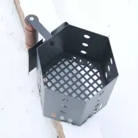Стартер для розжига угля малый, сталь 1 мм, 20 × 17,5 см