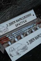 Дерев’яний тубус для чарок